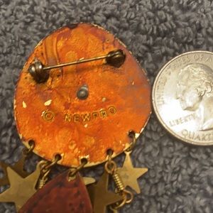 Vintage new pro brooch